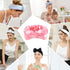 LADES Soft Skincare Headband – Adjustable, Comfortable & Stretchy Fabric for Makeup and Facial Use