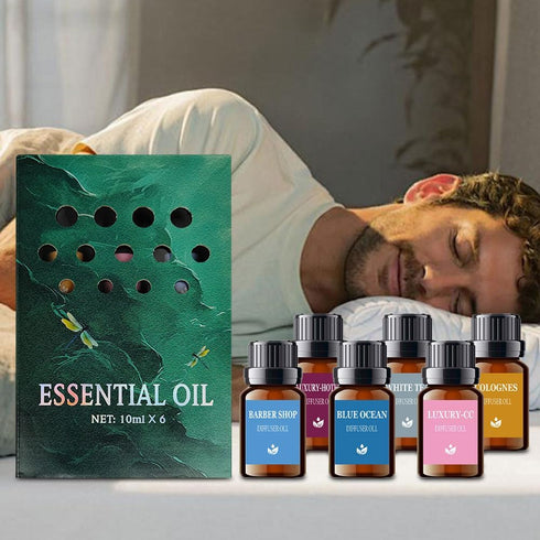 Set Essential Oil Refill for Aromatherapy Diffuser, Mix Scent Fragrance Oil