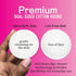 Swisspers Premium Cotton Rounds, 100 Count (Pack of 6) - 100% Pure Cotton, Soft, Hypoallergenic Pads for Makeup Removal
