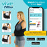 Vive Arm Sling Shoulder Immobilizer - Comfortable Relief for Left or Right Arm, Adjustable Padded Straps (Black)