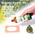 Pexihoap 30Pcs 7oz Pack Adhesive Castor Oil Patch with Organic Castor Oil Cold Pressed, Cotton Caster Oil Wrap
