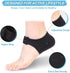 Thicker Heel Cushion Cups for Heel Pain Relief, Updated Plantar Fasciitis Heel Supports Inserts for Pressure Sores