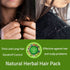 Herbal Hair Mix Powder 100g, 17 Traditional Herbal Hair Oil Mix for Thick Long Hair Growth