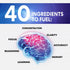 Brain Supplements for Memory and Focus, Nootropic Support for Concentration, 60 Capsules
