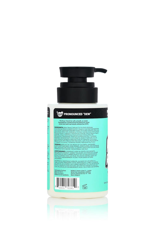 The Doux PRESS REWIND Curl Retention Shampoo - Curly Hair Products For Women and Men - Cleanse and Restore Curls - Hair Products for Curls