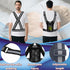 LJHYSD Sleep Position Trainer, Positional Sleep Apnea Device with Adjustable Vest & Ball - Prevent Back Sleeping