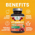 Vitamin D3 K2 as MK-7 - 2000iu of D3 & 75mcg K2, Bone Strength Supplements Support Calcium Absorption for Teeth & Bone