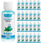 25 Travel Size Mouthwash Bulk Mini Bottles, 1.2oz/35ml Fresh Mint Portable Mouthwash for Toiletry Kits