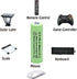 NiMH AA 600mAh 1.2V Rechargeable Batteries (Pack of 12) for Solar Lights, Garden Lights, Remotes, Mice