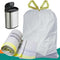 Strong Tall Kitchen Drawstring Trash Bags, 50 Count, Unscented, 13-16 Gallon, Big Tall Garbage Can Liners