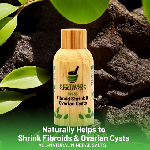 Fibroid Shrink & Ovarian Cysts BM36 Pellets, Naturally Helps Shrink Fibroids, Normalize Estrogen Levels, Prevent