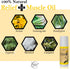 Relief Plus Arnica Muscle Oil All Natural Highly Concentrated Roll On - Cypress, Eucalyptus & Helichrysum Essential