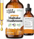 Wild & Organic Maitake Mushroom Tincture - Immune Support Supplement - Liquid