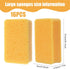 Yuanan 16 6.1 3.5 1.8 Inch Pcs Car Wash Sponge, Yellow Grout Sponge x x Large Cleaning Sponges Multipurpose Big Sponges
