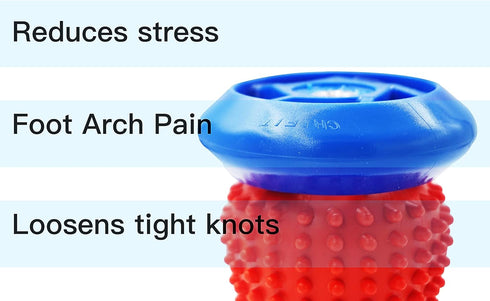 Plantar Fasciitis Massager Roller - Deep Tissue Foot Roller for Pain Relief, Portable Relaxation Tool