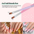 Beetles Gel Nail Brush Set, 7Pcs Nail Art Brushes for Home and Salon Use, Nail Painting Decoration