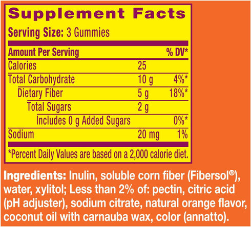 Metamucil Fiber Gummies for Adults - 120 Count, Vitamins C, D, B12, No Sugar Added, Citrus Berry Flavor