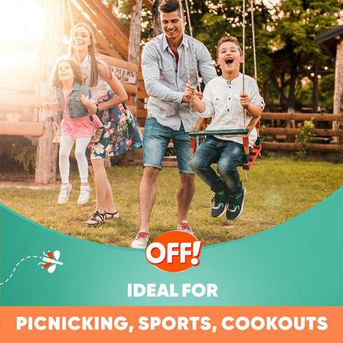 OFF! FamilyCare Insect & Mosquito Repellent Aerosol, 4 Oz, Smooth and Dry Formula, 6 Hours Protection