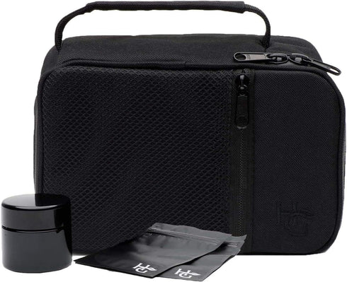 Herb Guard Black Large Case with Hanging Combination Locks