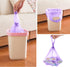 5 Rolls 100 Counts 4 Gallon Handle-Tie Small Trash Bags, Little Garbage Bags for Bathroom, Kitchen, Office