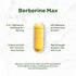 Berberine Max Supplement with Turmeric, 240 Veggie Capsules, 5,000mg Per Serving, 97% Pure Berberine HCL