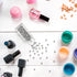 PAGOW 125PCS Paint Mixing Balls, 4mm Stainless Steel Bearing Balls for Nail Polish