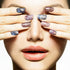 Maitys 168 Pcs Full Wrap Nail Stickers Polish Strips, Glitter Self Adhesive DIY Gel Nail Strips with Fingernail Files