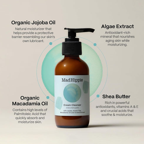 Mad Hippie Cream Cleanser, 4 fl. oz