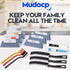 Mudocp Set, 14 Window Track Cleaner Tools PCS Window Groove Cleaning Brush Kit for Sliding Door, Sill, Tile Lines