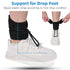 Tenbon AFO Foot Drop Brace for Walking with Shoes & Sandals, Adjustable Dorsiflexion Assist Support for Improved Gait