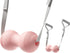 VICSKY Peanut Massage Ball with Handles & Pull Strap - Dual Trigger