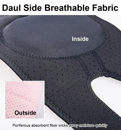 Knee Pads for Women & Men - Soft Dance Volleyball Wrestling Gear, Crash Pad Snowboarding Gear, Rose Red Soft Knee