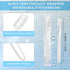 Tioncy 60 Pack Prepasted Disposable Toothbrushes, Soft Bristle Travel Tooth Brush Individually Wrapped for Camping &
