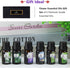 Flower Essential Oils Set, 6x10ml Aromatherapy Oil Gift Kit for Diffuser, Humidifier, Fragrance - Gardenia, Magnolia,