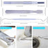 Disposable Detail Cleaning Brush - Tight Spaces, Detail Gap Crevice Tool Set, Toilet Bowl Corner Scrubber, Stick