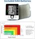 Automatic Wrist Blood Pressure Monitor, Talking Blood Pressure Cuff for Home Use, Adjustable Cuffs, Large LCD Display