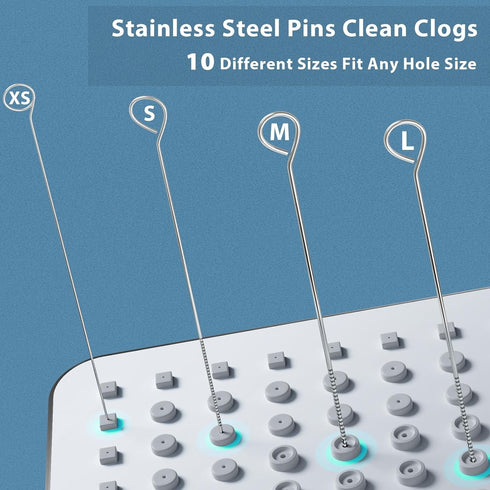Shower Head Cleaner Tool, 30 pcs Anti-Clogging Showerhead Cleaning Brush for Small Gaps and Tiny Nozzles