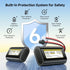 Palowextra 3.7V 5600mAh ICR18650 Pack SM2.0 PH2.0 2P Lithium ion Rechargeable Battery with Connector Plug for DIY