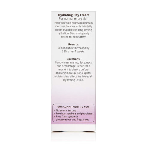 Weleda Hydrating Day Face Cream, 1 Fluid Ounce, Plant Rich Moisturizer with Iris Root