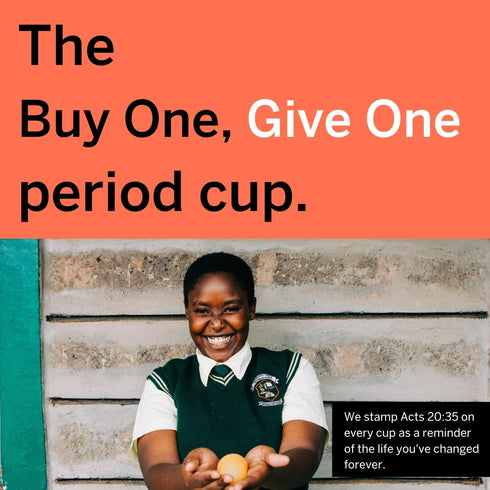 Pixie Menstrual Cup - 100% Medical-Grade Silicone - Ranked 1 for Soft Reusable Period Cup - Tampon Alternative (Large)