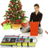ProPik Double-Sided Gift Wrap Organizer, Wrapping Paper Storage with Multiple Pockets, Fits 40 Inch Rolls (Black seam)