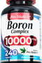FITO MEDIC'S Lab Boron Supplement, 10 mg, 240 Servings, Ultra High Absorption for Men and Women