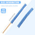 24 Pieces Microfiber Detail Duster Sticks Crevice Cleaning Tool Crevice Cleaning Brush Mini Detail Dusters for Cleaning Home Car Window The Smallest Spaces by Honeydak
