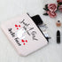 G2TUP Arctic Foxes Gift Makeup Bag - Arctic Foxes Lover Cosmetic Bag, Zipper Travel Bag