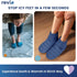 REVIX Microwavable Booties for Cold Feet Moist Heat Therapy, Heated Slippers Women & Men for Soothing Cold Foot