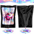 100 Pieces Mylar Smell Proof Bags - 3x4 Inch Resealable Bags for Flat Clear Food Storage, Holographic Color