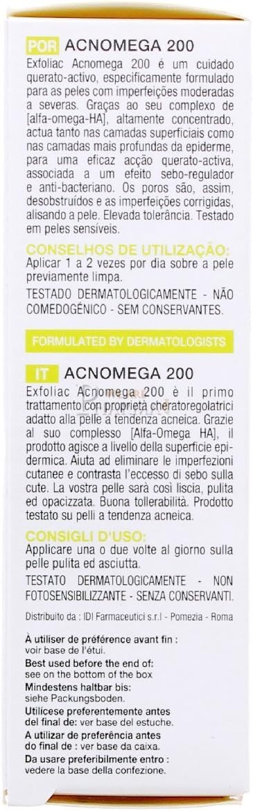 Noreva Exfoliac Acnoméga 200, 30ml