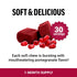 Force Factor Pomegranate Soft Chews for Healthy Aging, 30 Soft Chews, Non-GMO, Vegan