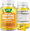 Premium Feminine Balance Gummies for Women's Immune Health, Hawaiian Pineapple Gummies Support