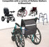 Backpack ZHCHG Wheelchair Bags, Wheelchair with Cup Holder, Wheelchair Bags to Hang on Back, Electric Wheel Chair
